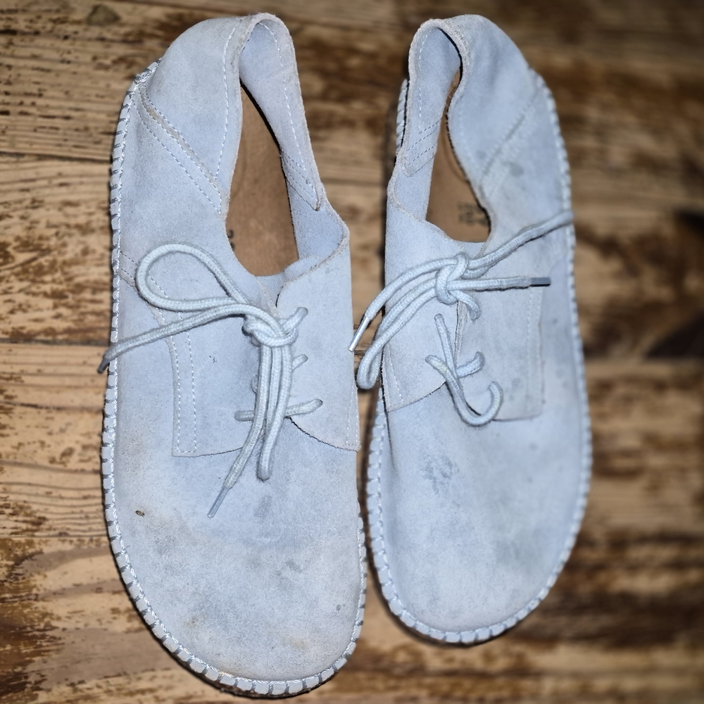 Birkenstock Light BLUE SUDE Flats
